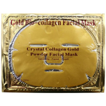 Großhandel 24K Gold Gel Collagen Gesichtsmaske Anti-Aging-Hautpflege-Anti-Falten-Maske